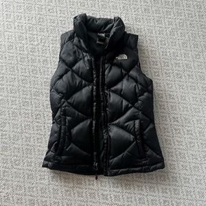 The North Face quilted down vest